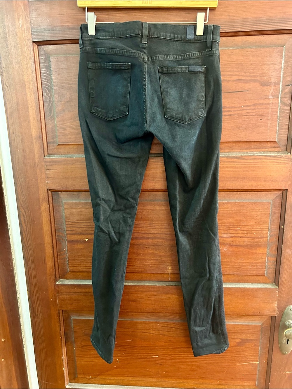 7 For All Mankind Gwenevere Skinny Jeans Size 27 - Picture 5 of 9